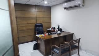 fully furnished commercial office first floor 1165sqft 0