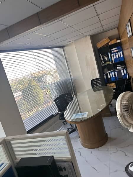 fully furnished commercial office first floor 1165sqft 4