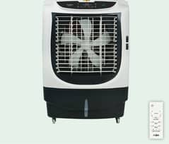 Air cooler and pedestal fan available for sale.