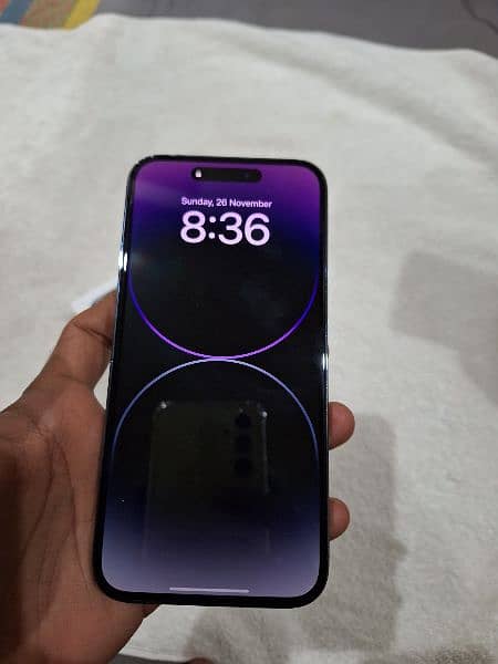 iPhone 14 Pro Max Deep Purple 256 GB PTA Approved Dual Sim physical 4