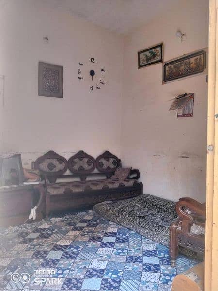 3 Marla house with 3 rooms in gulzaib colony near usman e ghani masjid 3