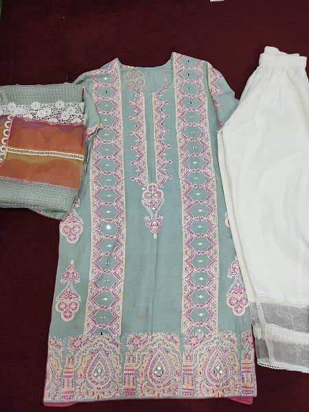 Indian Pure Cotton 3 piece suit. 3