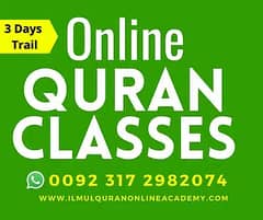 online quran classes with tajweed male/female teacher  available