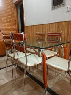 used dining table with chairs 0