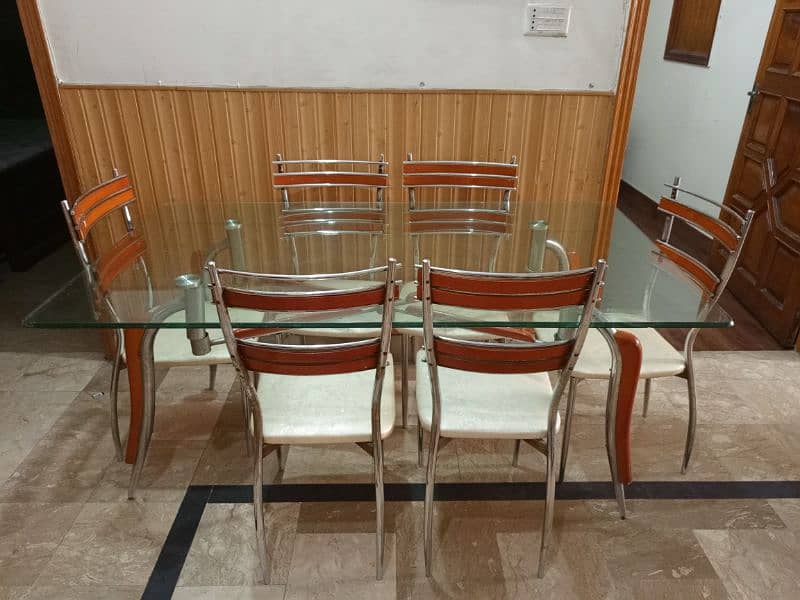 used dining table with chairs 2