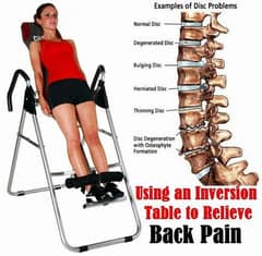 Inversion Therapy Table -Back Pain Prevention