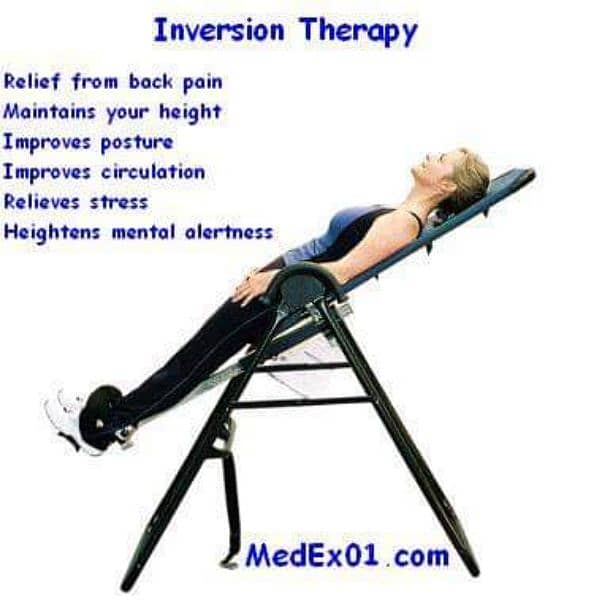 Inversion Therapy Table -Back Pain Prevention 1