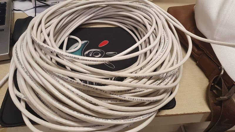 Lan Cable I Ethernet Cable I CAT 6 Cable I Internet & Networking Cable 7