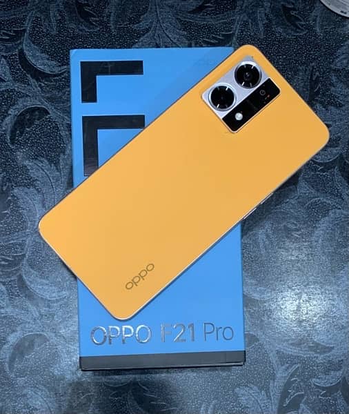 OPPO F21 pro fresh like new PTA Approved dual sim with all accessories 2