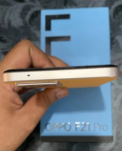 OPPO F21 pro fresh like new PTA Approved dual sim with all accessories 7