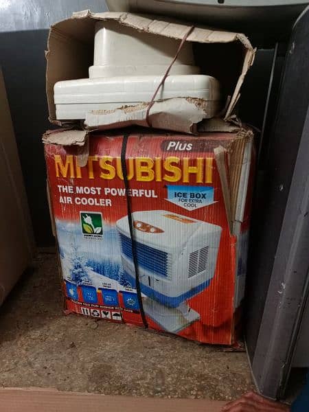 Mitsubishi new air cooler sale contact 0310-3108336 2