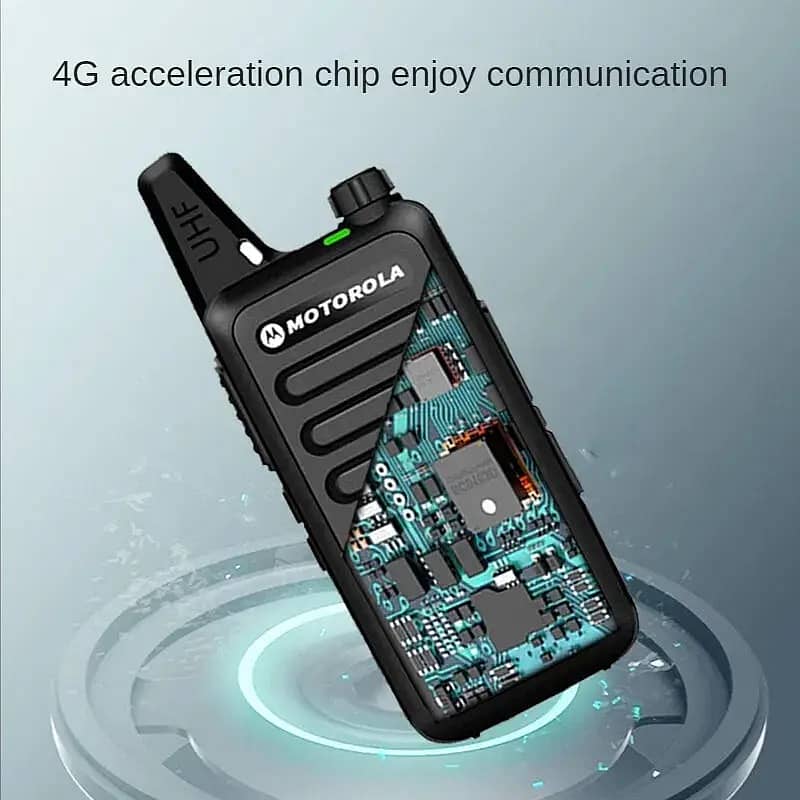 Commercial use best range Motorola C1 Slim smart walkie talkies (Pair) 3