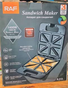 Heavy Quality Imported Sandwich Maker Steel Body (4 Slices)