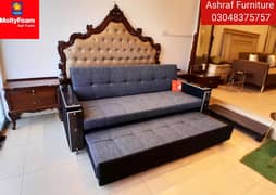 Molty| Sofa Combed|Chair set |Stool| L Shape |Sofa|Double Sofa Cum bed