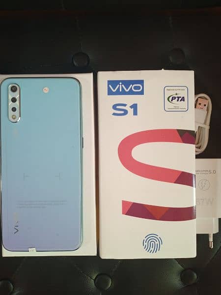 vivo S1 (8Gb/256Gb) Ram with box and charger pta proved lush condition 3