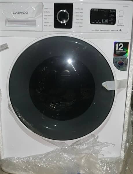 Daewoo 8kg Automatic washing & Drying machine 0