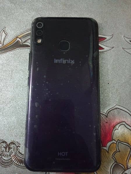 infinix Hot 8  (2/32) back cover and OG front protector 3