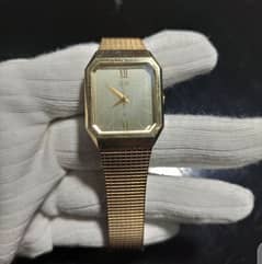citizen men watch/ hand watch/ wrist watch/ birthday gift/ gold watch 0