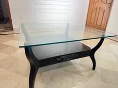 Top Glass Center Table