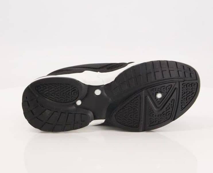 Jafspot -Women's Chunky Sneakers-JF30, Black 1