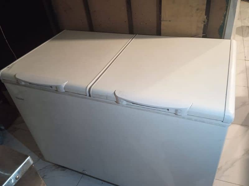Haier Deep freezer 10/10 condition colour white 1