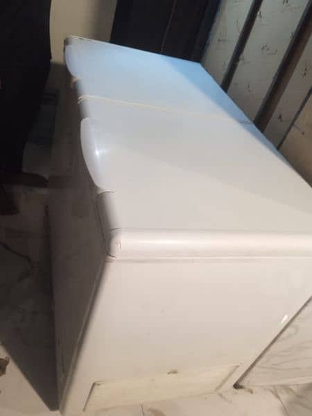 Haier Deep freezer 10/10 condition colour white 3