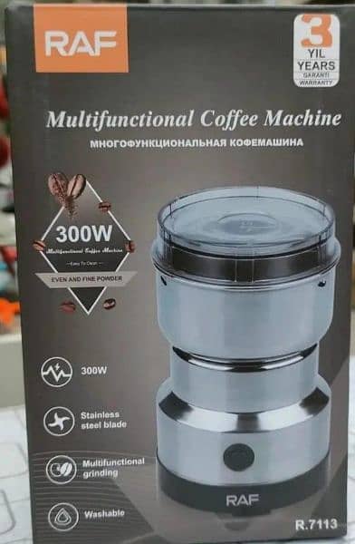 Stainless Steel Mini Electric Grinder 3
