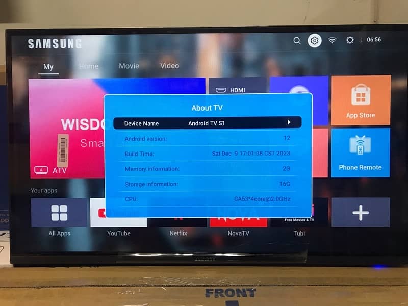 32" inch smart wifi led tv new model Available 43" 48" 55" 65" 75" 85" 3