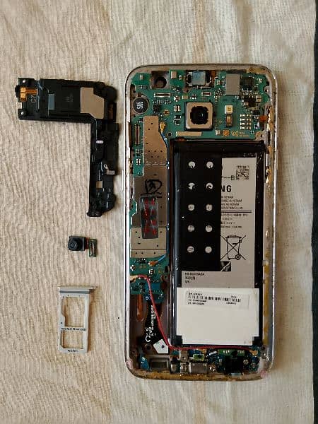 Samsung S7 Edge Board, Finger print, Battery, Cameras 1