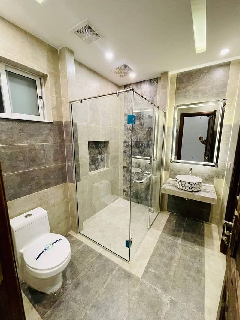 Glass Shower Cabins/Glass Partition/bath cabin/mirror work 0