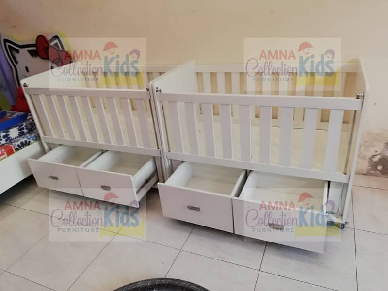 Baby cot | Baby beds | Kid wooden cot | Baby bunk bed | Kids furniture 2