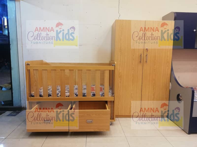 Baby cot | Baby beds | Kid wooden cot | Baby bunk bed | Kids furniture 5