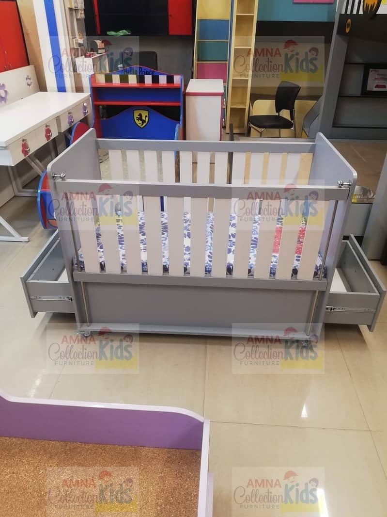 Baby cot | Baby beds | Kid wooden cot | Baby bunk bed | Kids furniture 3