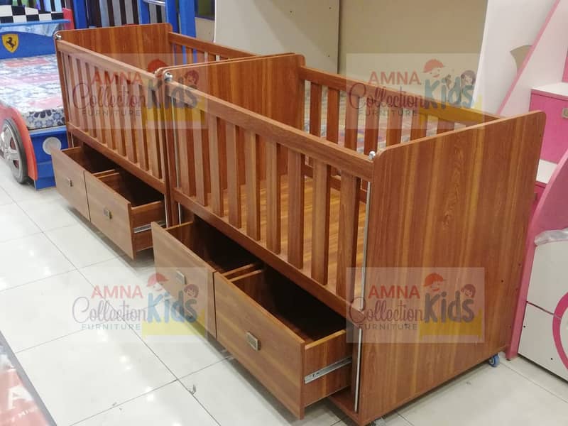 Baby cot | Baby beds | Kid wooden cot | Baby bunk bed | Kids furniture 6