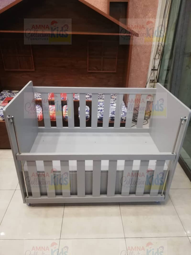 Baby cot | Baby beds | Kid wooden cot | Baby bunk bed | Kids furniture 9