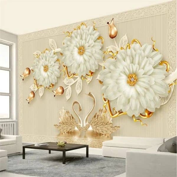 flex 3d flex wall picture wall paper or soo many thing for home decor 2