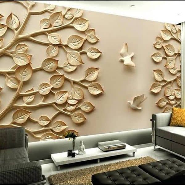 flex 3d flex wall picture wall paper or soo many thing for home decor 5
