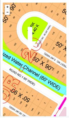 Old booking Belted kanal plot Available sector 20 Blue World City 0