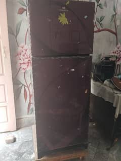 Electrolux Refrigerator in purple and black colour