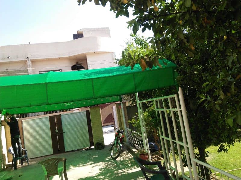 Green net shades/ Tarpal/ Boundary net for construction sites 3