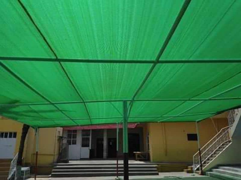 Green net shades/ Tarpal/ Boundary net for construction sites 4