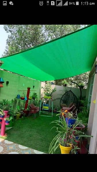 Green net shades/ Tarpal/ Boundary net for construction sites 5