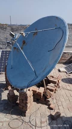7 Feet Satellite Dish | Dish Antenna | Auto Dish | Motor Dish 0
