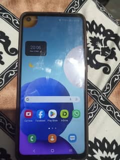 samsung galaxy A21s 9/10 condition with box and charger .
