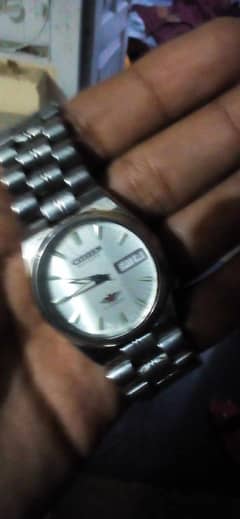 1967 expencive citizen automatic watch ,water prove