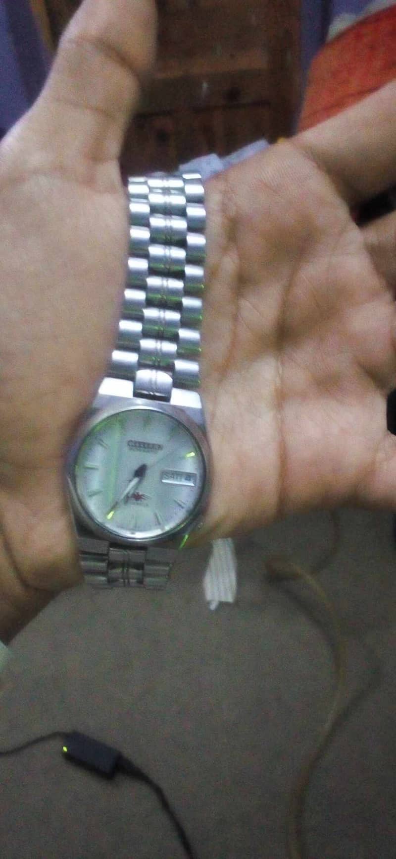 1967 expencive citizen automatic watch ,water prove 2