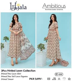 LAWN 3 piece SUMMER COLLECTION 2024