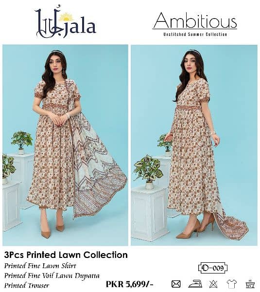 LAWN 3 piece SUMMER COLLECTION 2024 0
