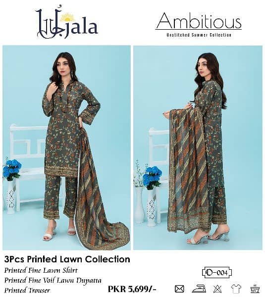 LAWN 3 piece SUMMER COLLECTION 2024 2