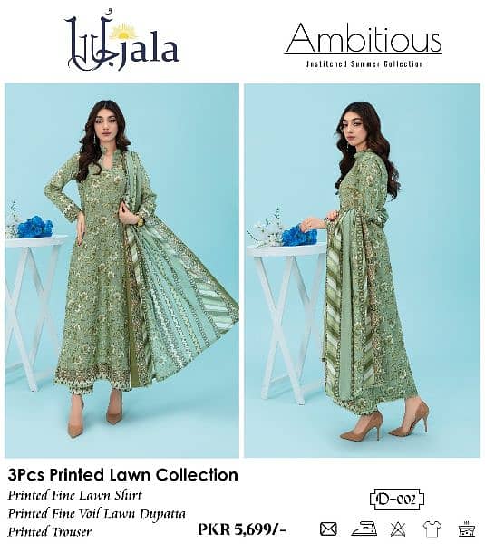 LAWN 3 piece SUMMER COLLECTION 2024 5